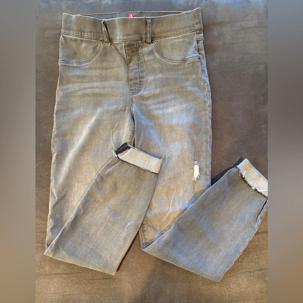 SPANX Gray Jeans small